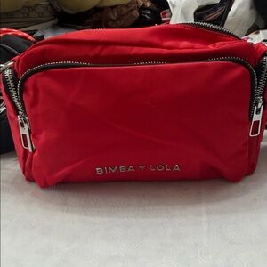 Bimba Y Lola Red Crossbody Bag